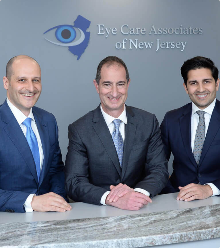Three doctos from Eye Care Associates of New Jersey